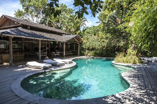 piscina do Casa-hotel Uxuá no Quadrado em Trancoso